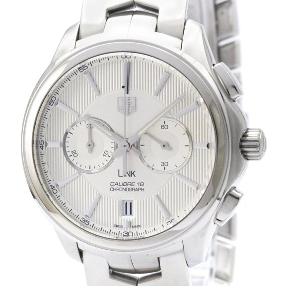 Pre-Owned TAG HEUER Link Calibre 18 Chronograph Automatic Watch CAT2111 Polished
