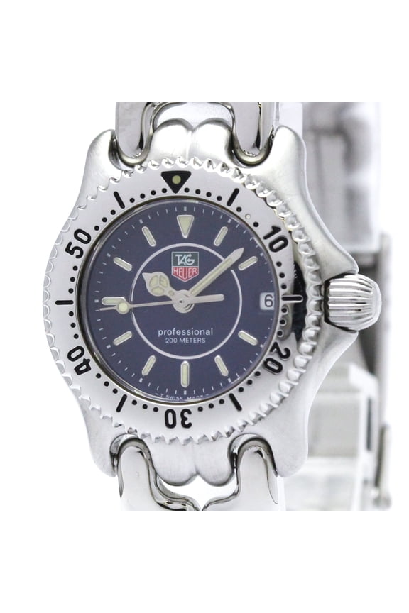 Pre-Owned TAG HEUER Sel Professional 200M Steel Quartz Ladies Watch WG141A Polished