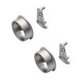 thumbnail image 1 of TAG Hardware ELITE Pole Patented Round End Support Flanges - 1-5/16" Closet Rod End Caps, 1 of 5
