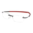 thumbnail image 1 of TAG Heuer 0344 010 Rimless Spring Rubber Eyeglasses Red Carbon Fiber, 1 of 4