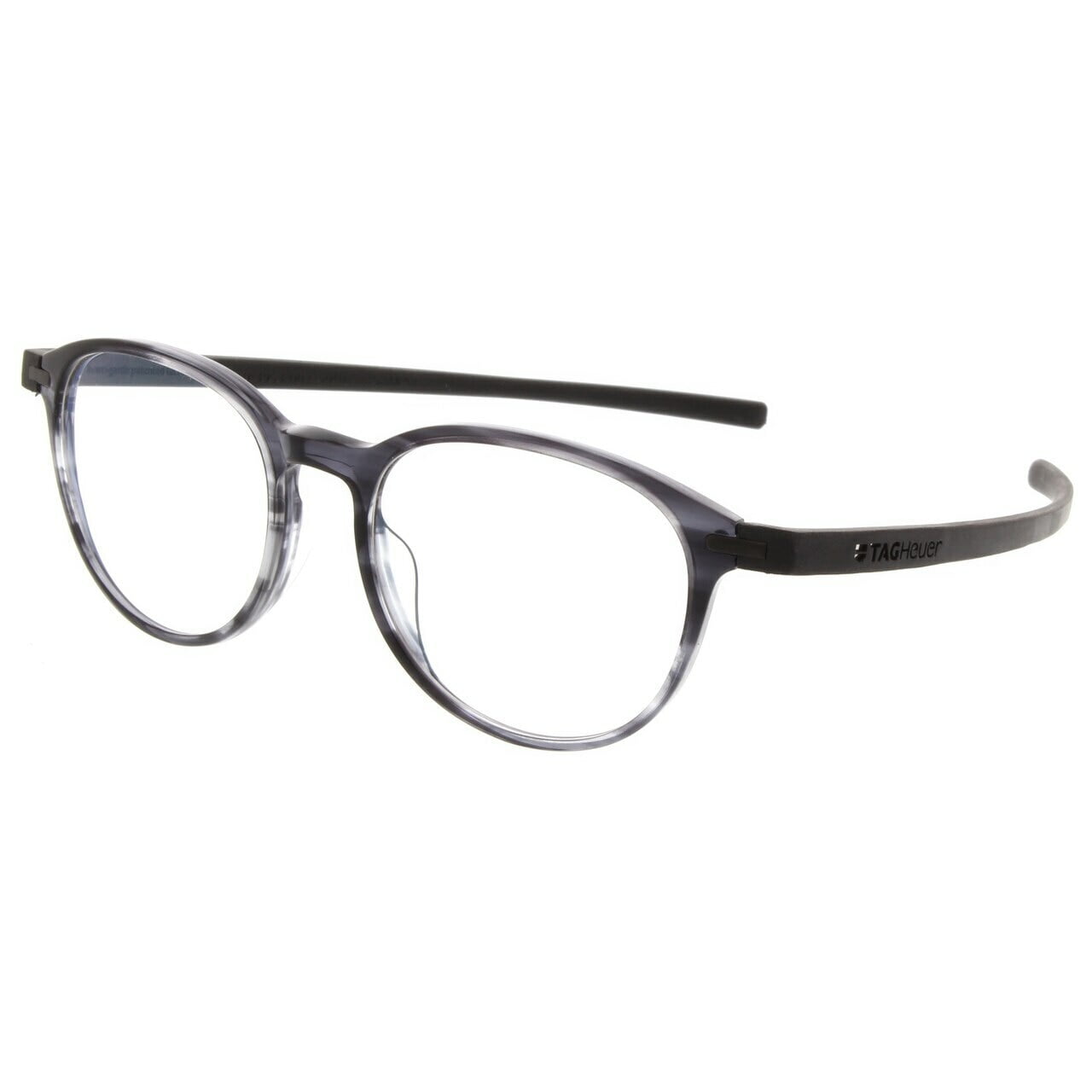 TAG Heuer 3953 Reflex 3 Round Prescription Rx Eyeglasses Frames - Grey ...