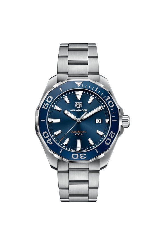Men's Aquaracer Blue Dial Watch - WAY101C.BA0746