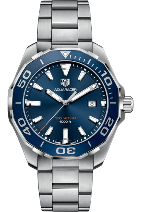 TAG Heuer Aquaracer Quartz, 43 mm, Steel WAY101C.BA0746