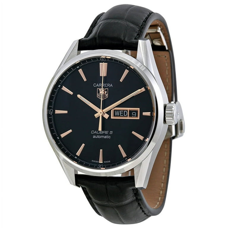 TAG Heuer Carrera Calibre 5 Day Date Automatic Black Dial Ladies