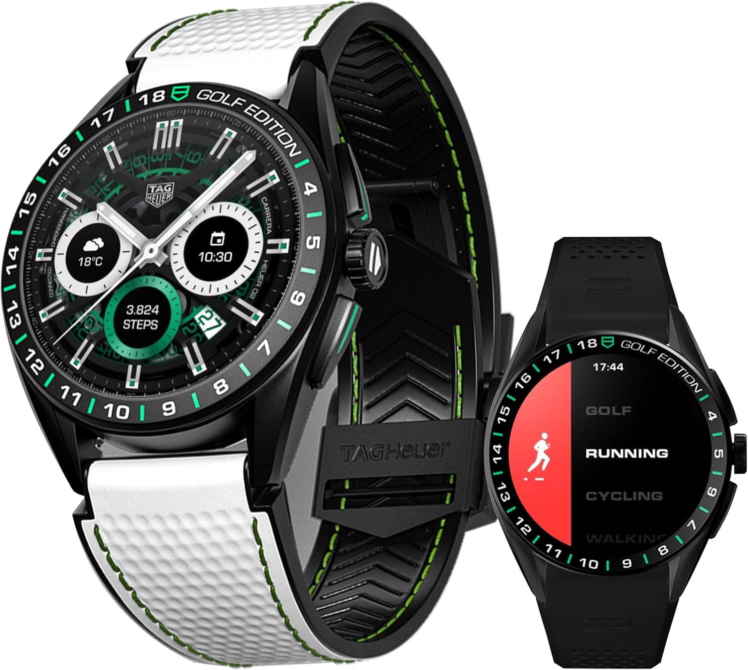 TAG HEUER Connected Calibre E4 Golf Edition 45 mm Titanium Mens Watch