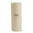thumbnail image 1 of TAG Pillar Candle, Ivory - 3 x 8", 1 of 2