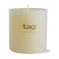 thumbnail image 1 of TAG Pillar Candle, Ivory - 4 x 4" (100073), 1 of 2
