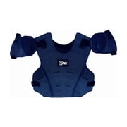 TAG Professional Umpire Chest Protector, Body Protector for Baseball Umpires, Navy