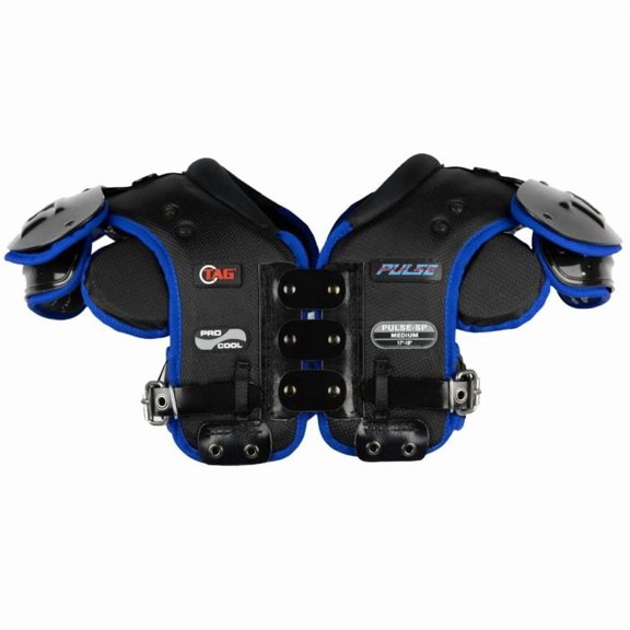 TAG Pulse-SP-2X Skill Position Football Shoulder Pad for Quarterback, Wide Receiver, Defensive Back, Corner, Safety (2X-Large)