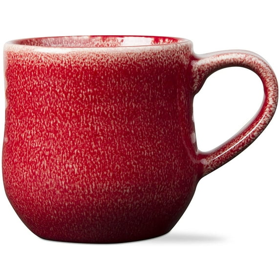 TAG Reactive Glaze Mug, Red