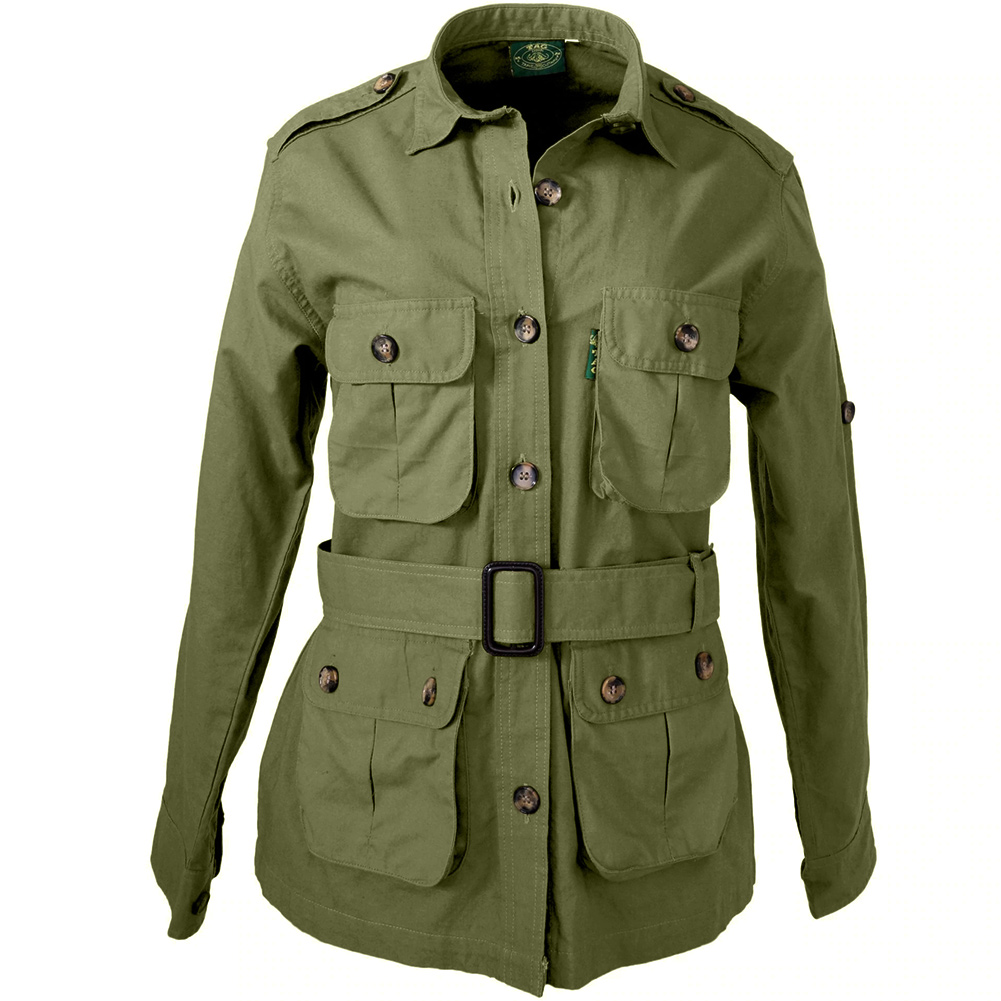 TAG SAFARI Jacket for Women, Color: Moss, Size: L (LJ-083-P867-M-L) - image 1 of 3