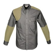 TAG SAFARI Men Upland L/S Shirt, Color: Olive/Khaki, Size: 2XL (MS-187L/S-P867-O/K-2XL)