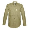 thumbnail image 1 of TAG Safari Men's Adventure Long Sleeve Shirt w Chest Pockets. (Khaki, X-Large), 1 of 2