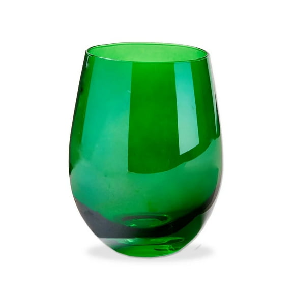 TAG Stemless Wine Glass, Green (G20613)