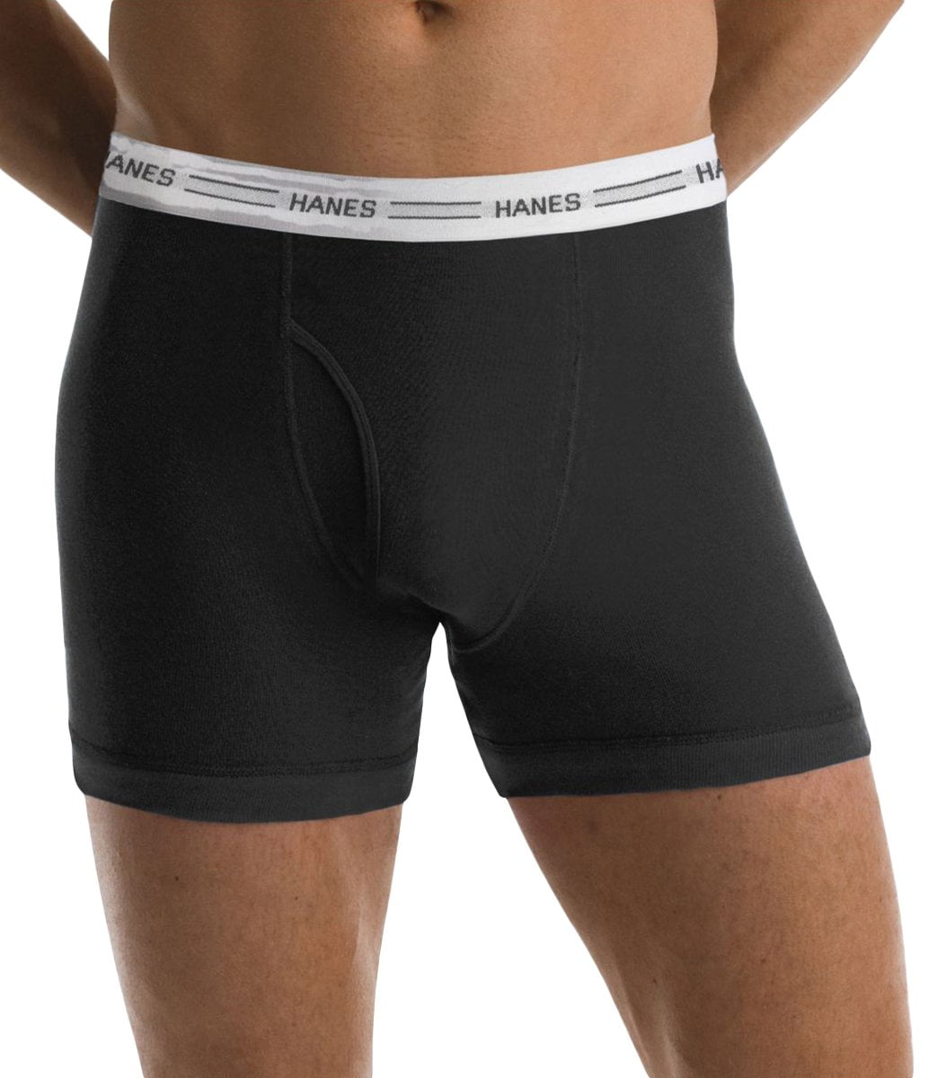 TAGLESS Boxer Briefs with Comfort Flex Waistband 3X-5X 4