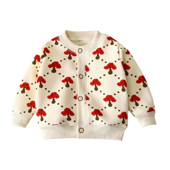TAGOLD Kids Winter Tops,Fall Winter Sweater for Kids,Fashiongirl' Casual Knitwear Long Sleeved Warm Cardigan Thickened Over Sweater