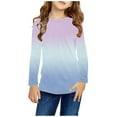 thumbnail image 1 of TAGOLD Kids Winter Tops,Fall Winter Sweater for Kids,Girls Long Sleeve Prints Shirts Cute Crewnecks Tops Dressy Casual Blouses Clothes, 1 of 5