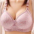 thumbnail image 1 of TAGOLD Summer Savings! Womens Lingerie ,Woman's Embroidered Glossy Comfortable Breathable Bra Underwear No Rims, 1 of 5
