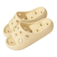 thumbnail image 1 of TAGOLD Women's Slippers,Men's And Women's Fashionable Casual Bathroom Home Odorless Indoor Household Drying Slippers Slippers, 1 of 5