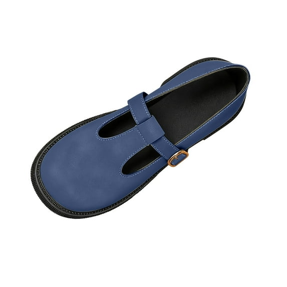 TAGOLD Womens Low Heels Shoes,Women's Casual Versatile Plus-Size Low-Heeled Loafers Fashion Shoes /Summer Style Trendy And Comfortable Slippers