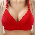 thumbnail image 1 of TAGOLD Womens Plus Size Bra,Summer Casual Bras for Womens,Woman Sexy Ladies Bra Without Steel Rings Medium Cup Large Size Breathable Gathered Underwear Daily Bra Without Steel Ring, 1 of 5