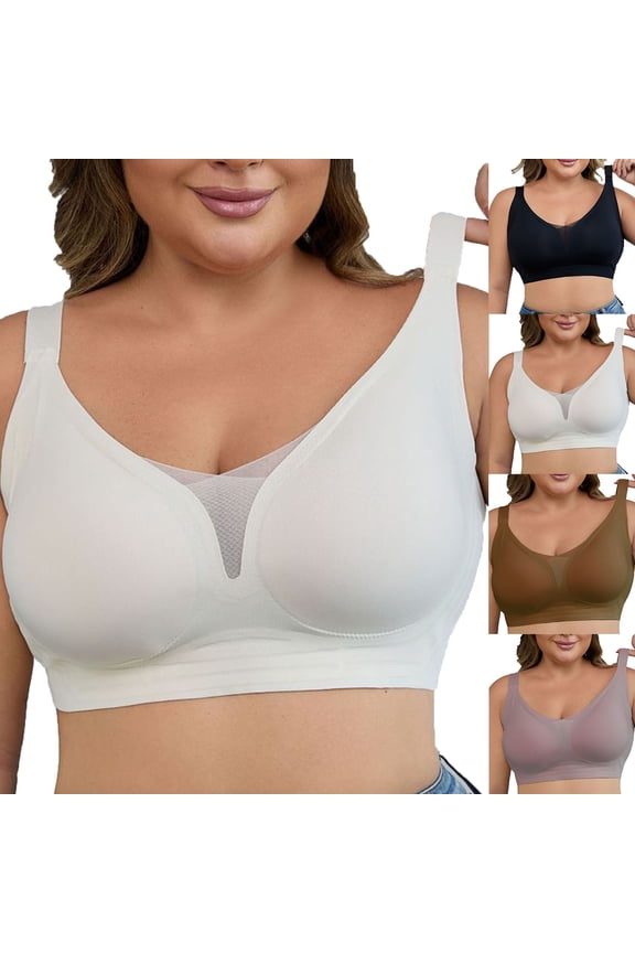 Womens Summer Casual Bra,Fashion Women's Solid Color Lifting Gathering Folding Sagging Bra Lingerie For Women Daily Bra