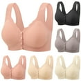 thumbnail image 1 of TAGOLD Womens Summer Plus Size Brs,Push Up Casual Bra for Womens,Women's Ladies Plus Size Seamless Ice Silk Without Rims Gathered Breathable Adjustable Underwear Bra, 1 of 3
