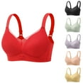 thumbnail image 1 of TAGOLD Womens Summer Plus Size Brs,Push Up Casual Bra for Womens,Women's Plus Size Bra Cover Beautiful Back Gathered Lace Gathered Accessory Bra, 1 of 4