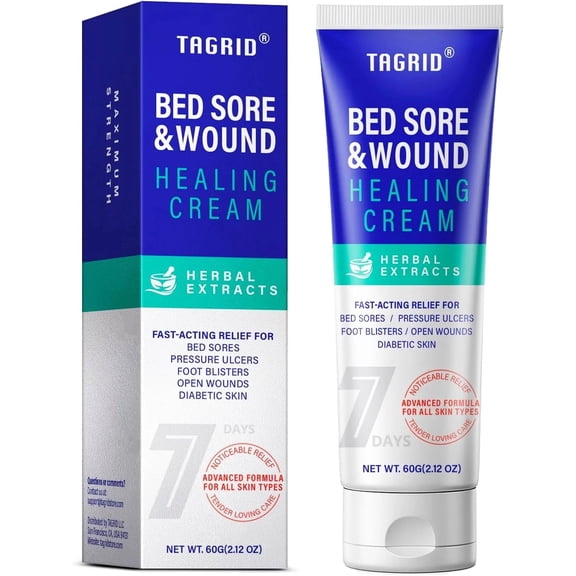 TAGRID Pressure & Bed Sore Skin Protectant Cream - 2.12 oz