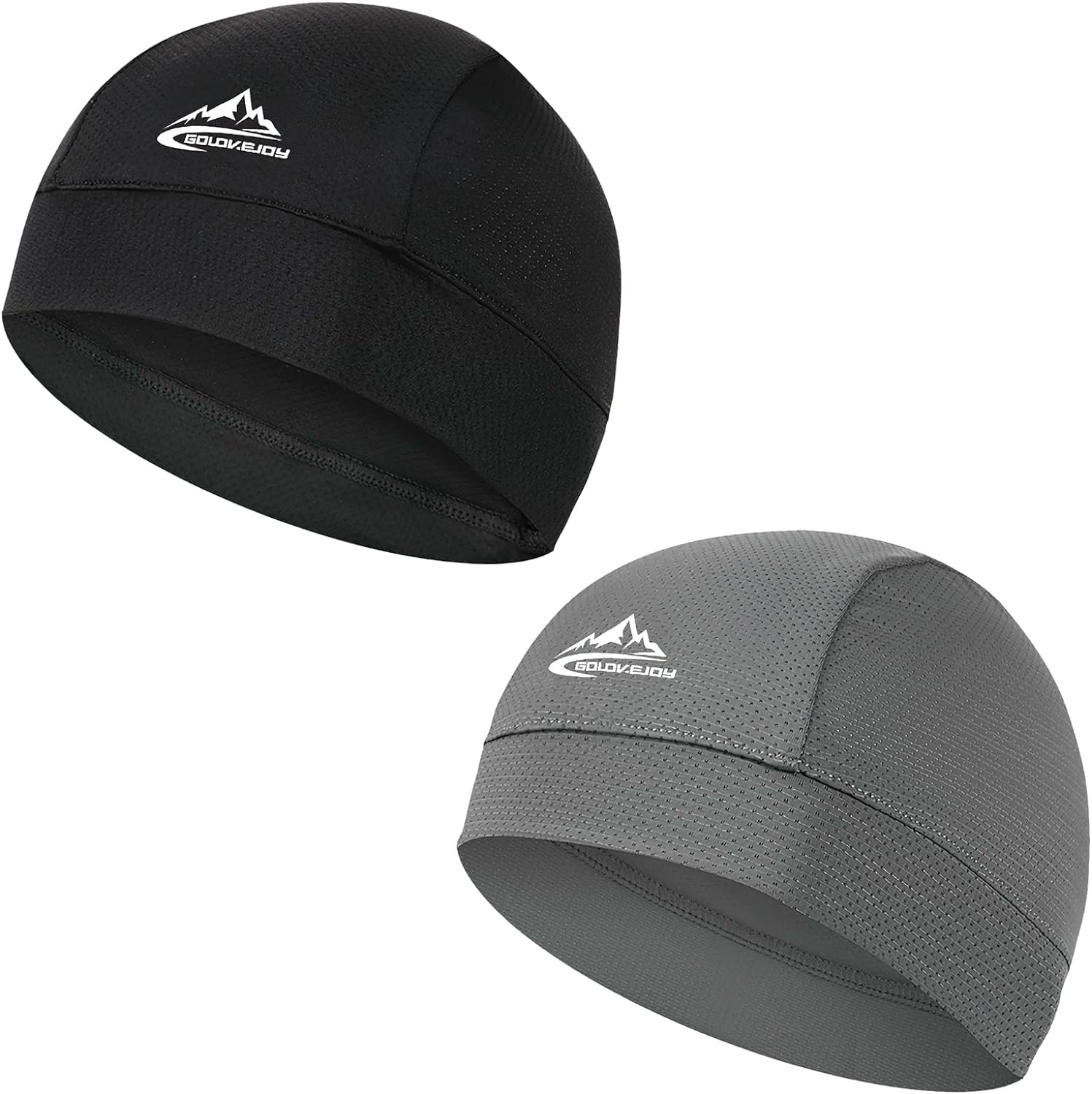 Wepro 6 Pieces Liner Skull Caps Sweat Wicking Cap Running Hats Cycling