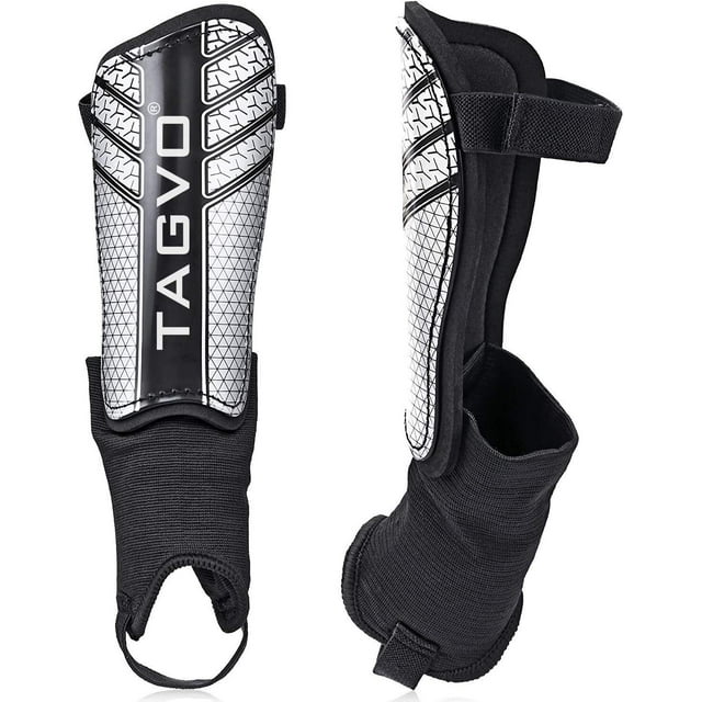 TAGVO Soccer Shin Guards for Kids Youth 316 Years Old, Protective