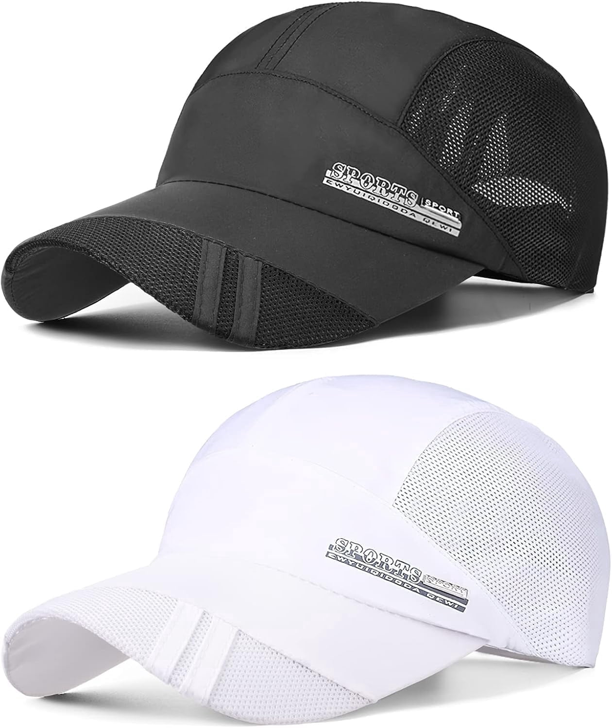 Tagvo Sports Mesh Baseball Cap, 2 Pack, Summer Lightweight