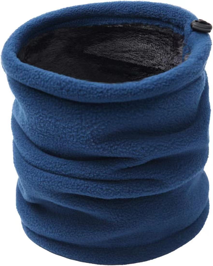 TAGVO Winter Fleece Neck Warmer, Soft Double Layer Fleece Thick Thermal