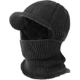 thumbnail image 1 of TAGVO Winter Knitted Balaclava Beanie Hat Warm Cycling Ski Mask, Women Windproof Hood, Balaclavas Heavyweight Thermal Fleece, 1 of 8