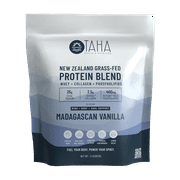 TAHA Body & Mind Protein Blend - Madagascan Vanilla, 2LB Pouch