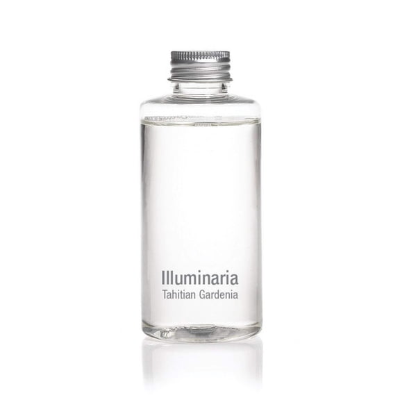 Tahitian Gardenia Illuminaria Porcelain Diffuser in Gray Bottle - Refill