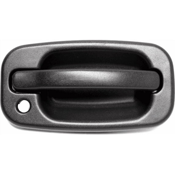 TAHOE/YUKON 00-06 REAR EXTERIOR DOOR HANDLE, Back Door, Textured Black, Split Type Door