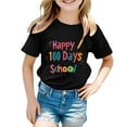 thumbnail image 1 of TAIAOJING 100 Days Of School Tshirt For Toddler School T-Shirt Kids Happy 100th Day Tshirt Boys Girls Tees Tops 10-11 Years, 1 of 4
