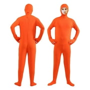 TAIAOJING Adult And Kids Zentai Jumpsuit Solid Color Bodysuit Skin Suit For Clothes And Performing Arts Unisex Tight Fitting Party Outfit