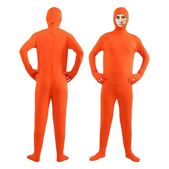 TAIAOJING Adult And Kids Zentai Jumpsuit Solid Color Bodysuit Skin Suit For Clothes And Performing Arts Unisex Tight Fitting Party Outfit