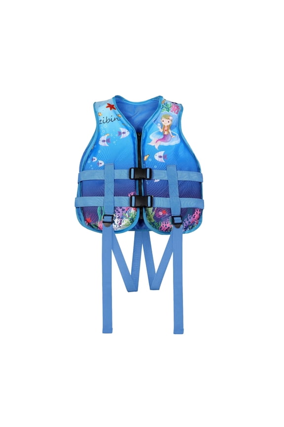 Asy And Swimming Vest For Boys Girls Buoyancy Training Jacket for Toddler Begin to Swim Flotation Swimming Aid for Pool Beach Vest For Outdoor Water Play Cute 2-8Y