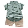 thumbnail image 1 of TAIAOJING Baby Boy Clothes Outfits Tops+Pants Dinosaur T-shirt Toddler Cartoon Set Kids Baby Clothes, 1 of 4