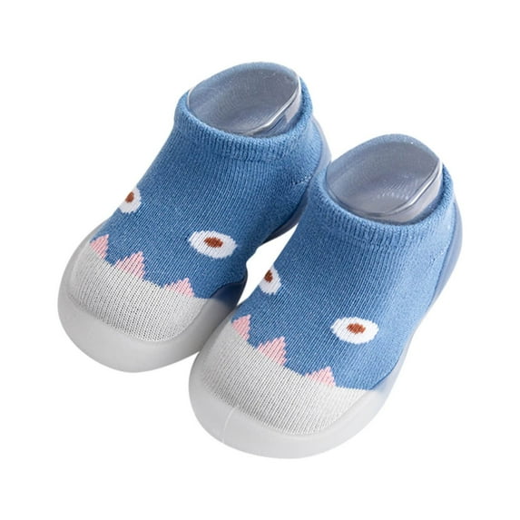 TAIAOJING Baby Boy Girls Sock Shoes Animal Cartoon Toddler Floor Prewalker Non- Shoe