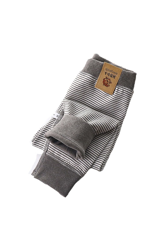 Baby Boys Girls Pants Toddler Thicked Lined Casual Trousers Leggings Winter Pants Cute Child Daliywear 18-24 Months