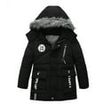 thumbnail image 1 of TAIAOJING Baby Girls Jacket Fashion Coat Children Winter Coat Boy Warm Hooded Kids Clothes Outwear Clothes M, 1 of 4