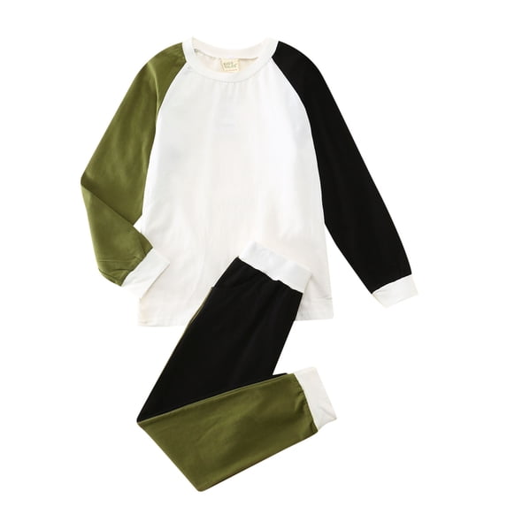 TAIAOJING Baby Girls Summer Clothes Sets Toddler Boys Winter Long Sleeve Tops Pants 2PCS Outfits Clothes Set For Clothes Underwear Set Features: 2-3 Years
