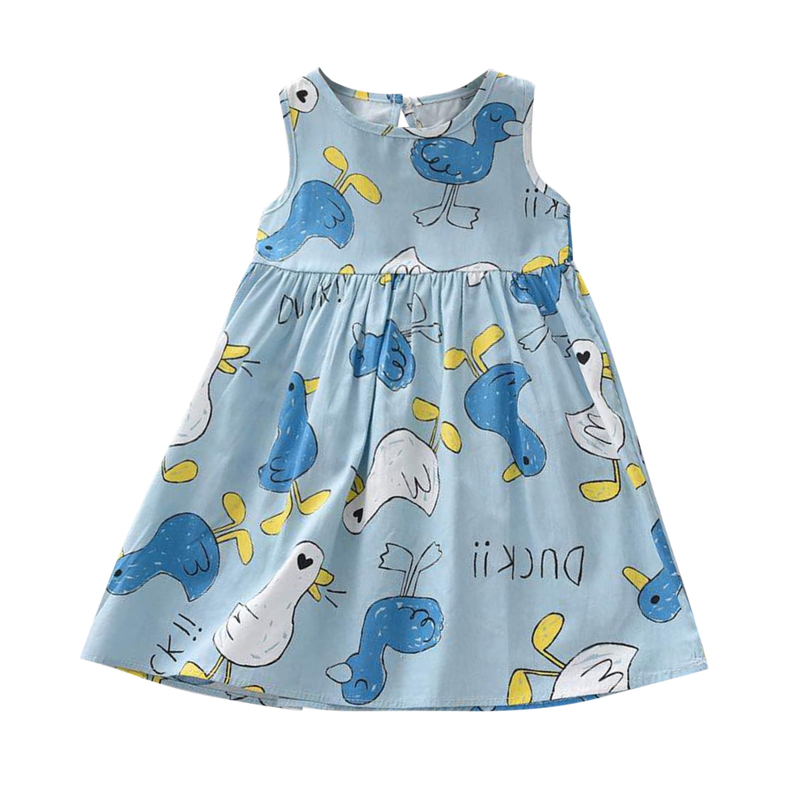 Atlantis Glaze Kids Maxi Dress  4-7 Years