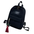 thumbnail image 1 of TAIAOJING Backpack Woman Mini Simple Corduroy Campus Style Pure Color Backpacks, 1 of 9