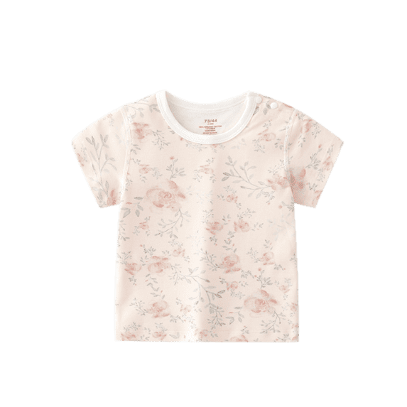 TAIAOJING Boys Short Sleeve T-Shirts For Toddler Soft Casual Tees With Prints For Everyday Wear And Outdoor Activities Comfort 5-6Y