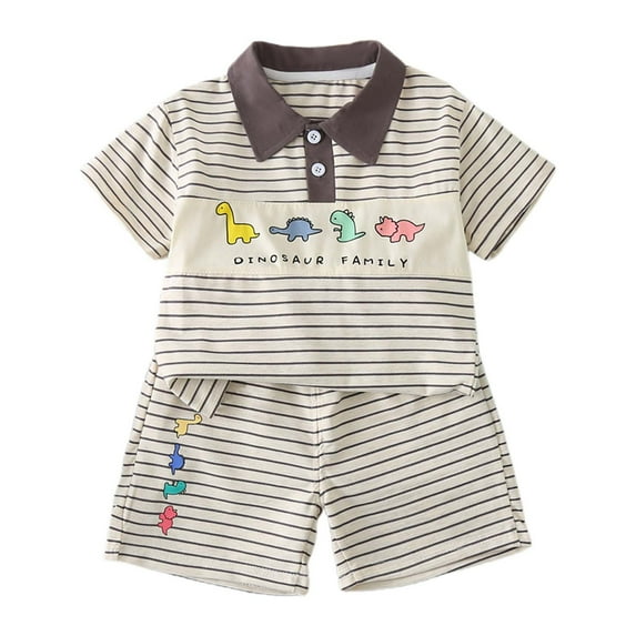 TAIAOJING Boys Summer Outfits Sets Casual Toddler Clothes For 1-6 Years Old Stylish 4-5